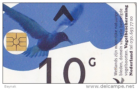 NL  --  OLD PHONECARD  --  10 GULDEN  --  VOGELBESCHERMING - Sonstige & Ohne Zuordnung