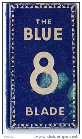 RAZOR BLADE RASIERKLINGE THE BLUE 8 BLADE OIL GROUND & HONEY - Rasierklingen