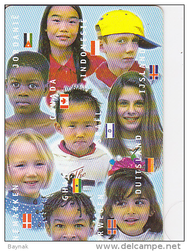 NL  --  OLD PHONECARD  --  5 GULDEN  --  S O S  KINDERDORPEN - Sonstige & Ohne Zuordnung