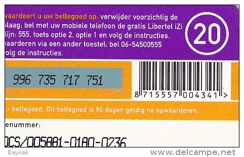 NL  --   5 OLD PHONECARD