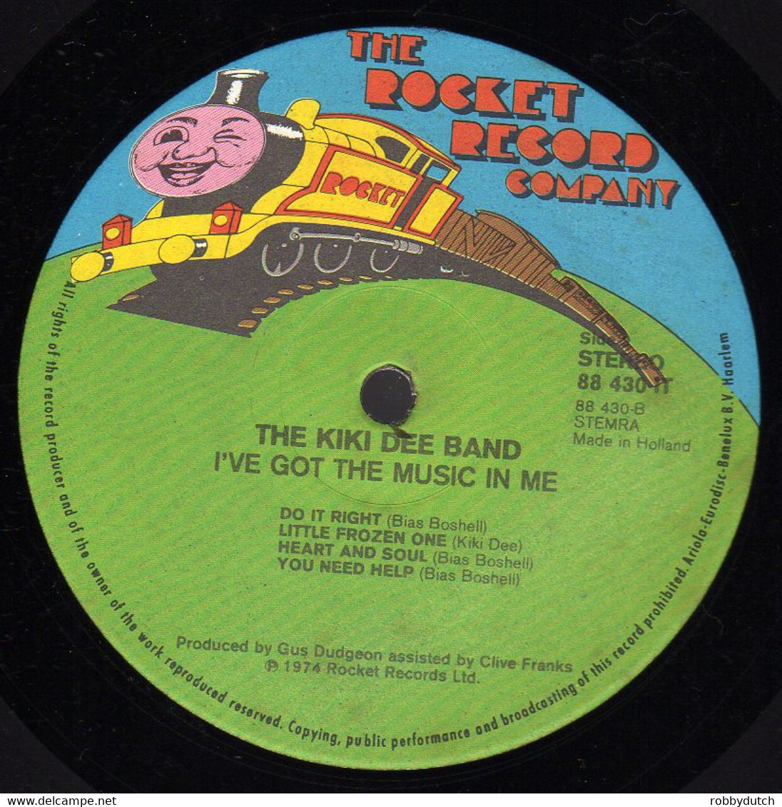 * LP *  THE KIKI DEE BAND - I'VE GOT THE MUSIC IN ME (Holland 1974 EX-!!!) - Rock