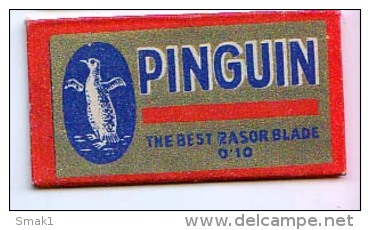 RAZOR BLADE RASIERKLINGE PINGUIN  THE BEST RASOR BLADE 0,10 M/m - Scheermesjes