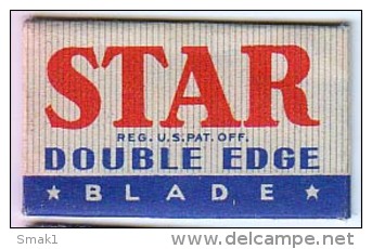 RAZOR BLADE RASIERKLINGE STAR DOUBLE EDGE - Rasierklingen