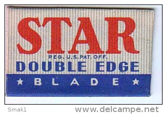 RAZOR BLADE RASIERKLINGE STAR DOUBLE EDGE - Razor Blades