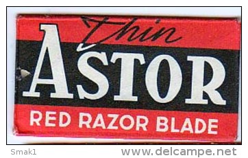 RAZOR BLADE RASIERKLINGE ASTOR - Hojas De Afeitar