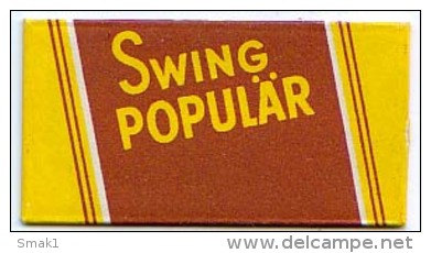 RAZOR BLADE RASIERKLINGE SWING POPULAR - Scheermesjes