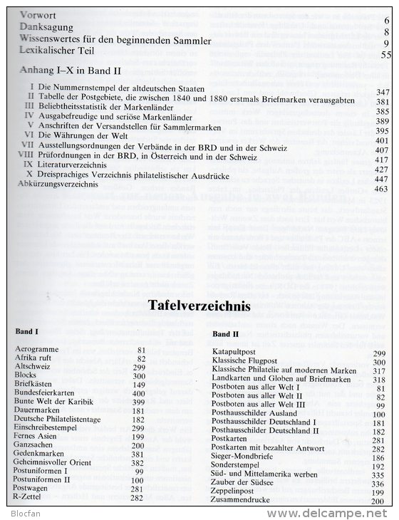 Häger Lexikon Der Philatelie 1978 Band II Antiquarisch 45€ Nachschlagewerk N - Z Seltene Marken Der Welt Book Of Germany - Graphism & Design