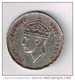 Pièce De 1 Rupee King George The Sixth - Mauritius 1950 (Ile Maurice) - Maurice