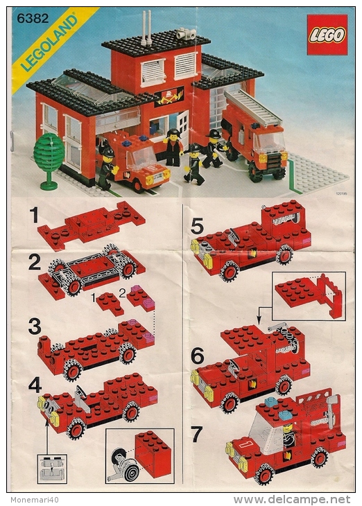 LEGO - LEGOLAND 6382 - PLAN NOTICE. - Plans