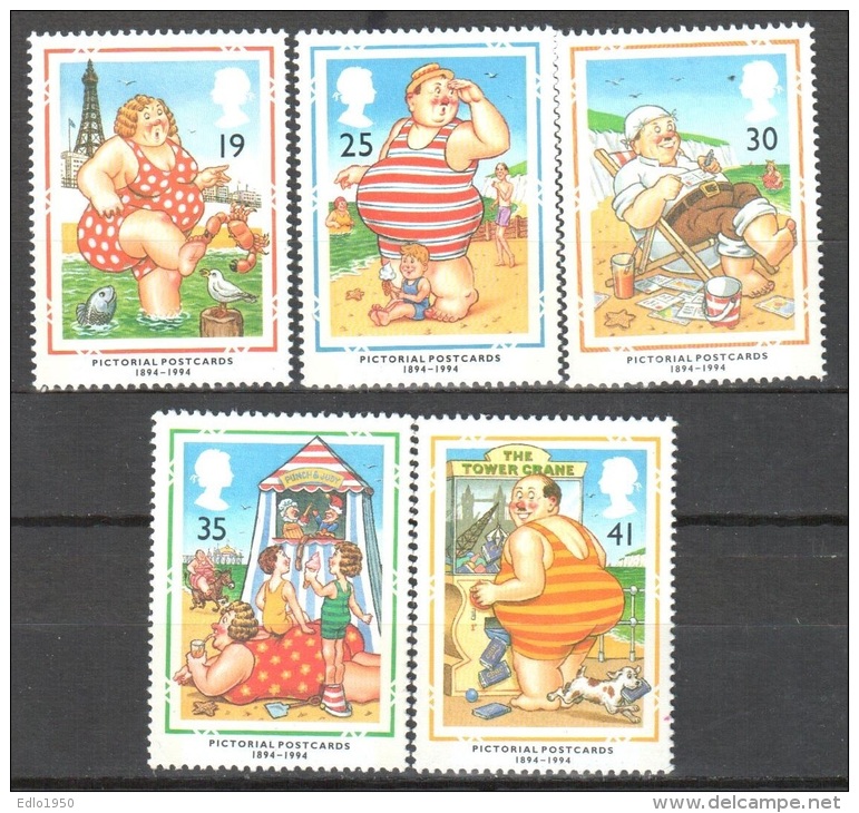 Great Britain 1994  Mi 1508-1512 MNH(**). - Neufs