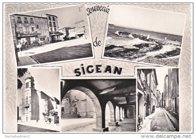 11. Gf. Souvenir De SIGEAN. 5 Vues. 26232 - Sigean