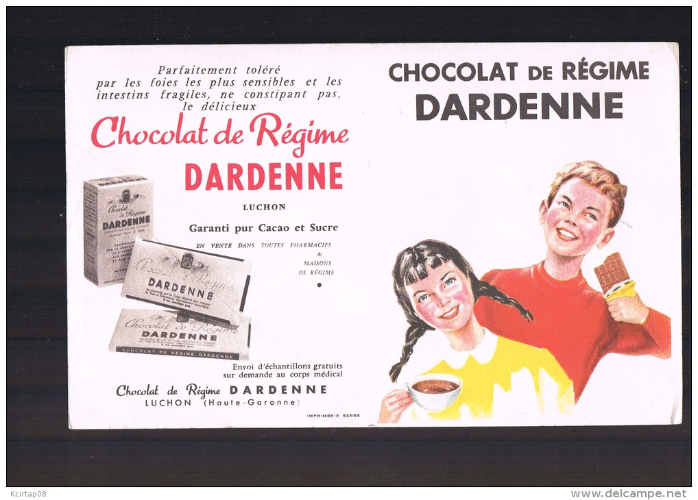 Chocolat De Régime DARDENNE . - Chocolat