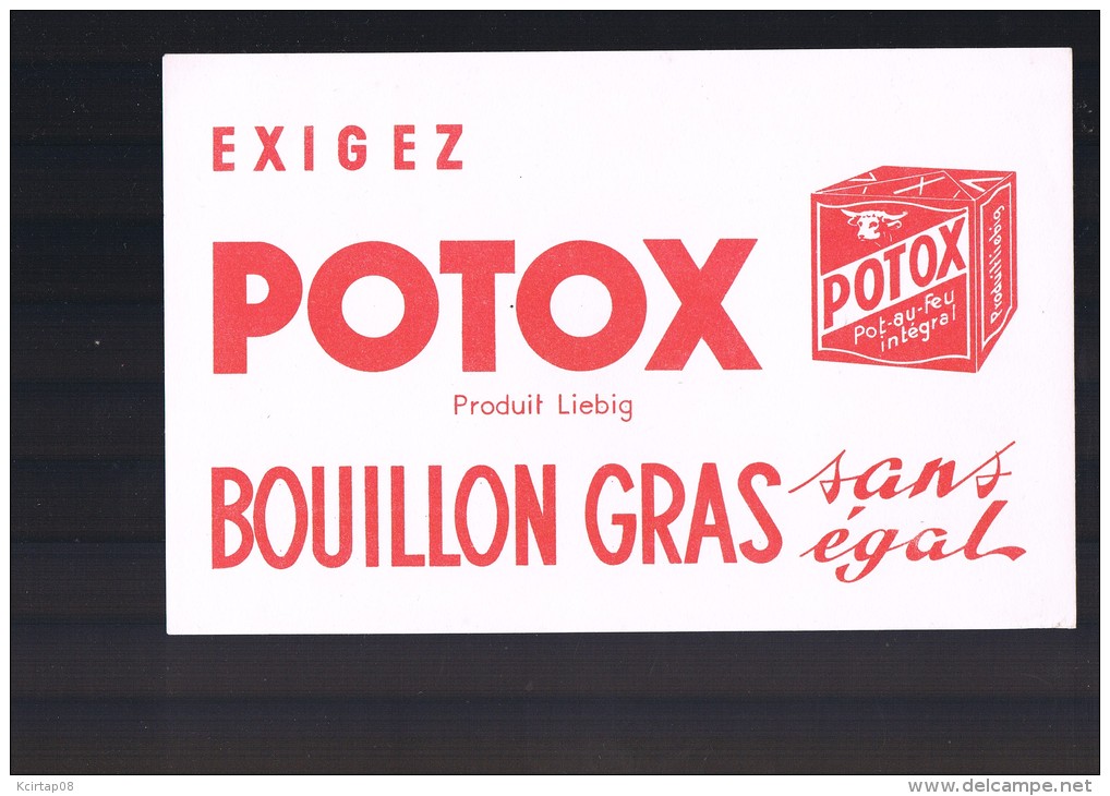 Bouillon Gras POTOX . - B