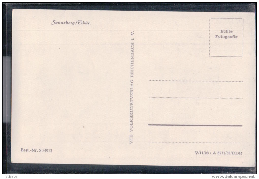 Sonneberg - Blick Auf Die Stadt - Sonneberg