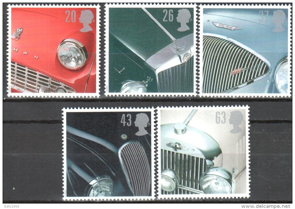 Great Britain 1996 Mi 1657-1661 MNH(**). - Neufs