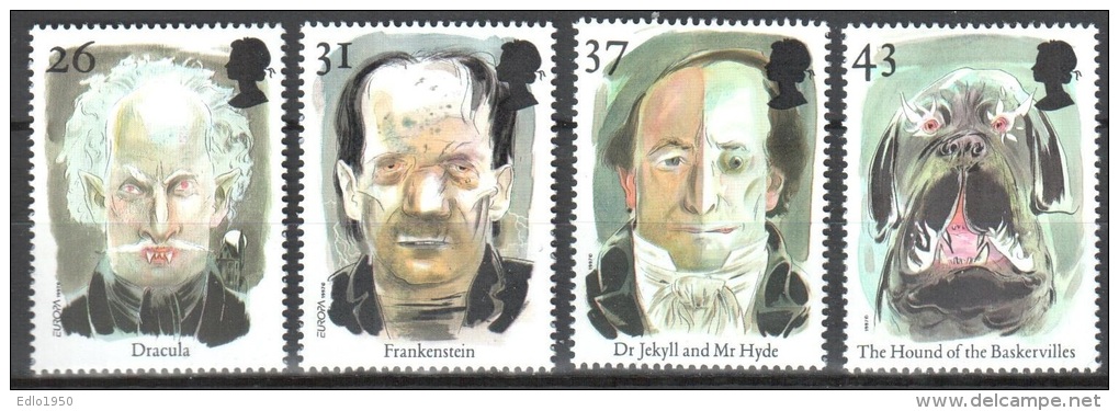 Great Britain 1997  Mi 1692-1695 MNH(**). - Unused Stamps