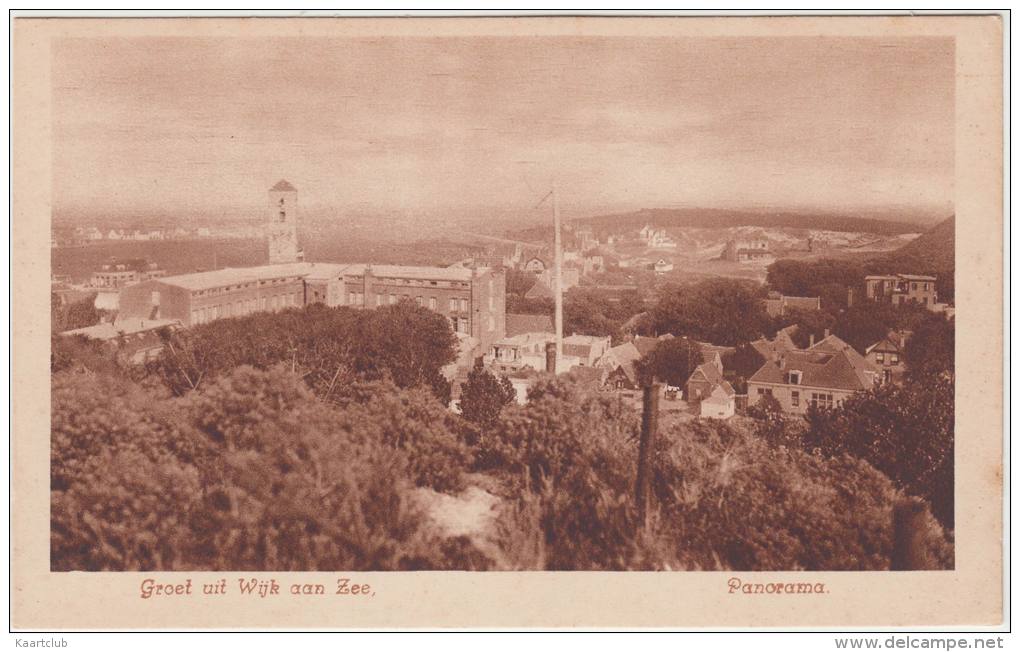 Groet Uit Wijk Aan Zee. Panorama. -  Holland/Nederland - Wijk Aan Zee