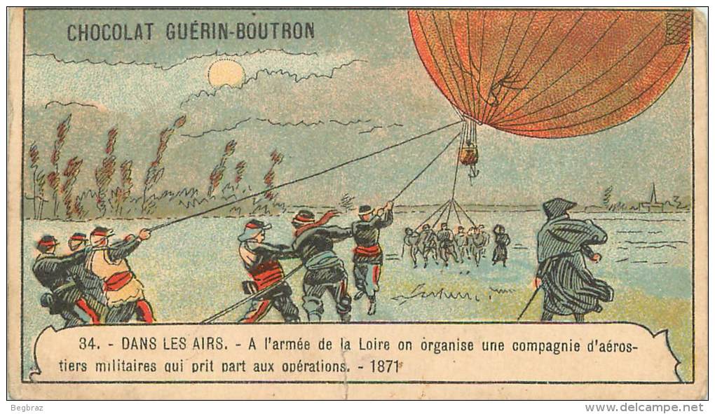 15 CHROMOS GUERIN BOUTRON  SERIE AVIATION