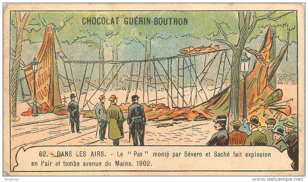 15 CHROMOS GUERIN BOUTRON  SERIE AVIATION