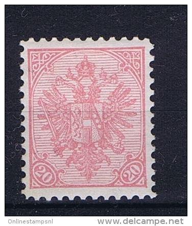 Österreichisch- Bosnien Und Herzegowina Mi. 16 B Perfo 10,5 MH/* - Unused Stamps