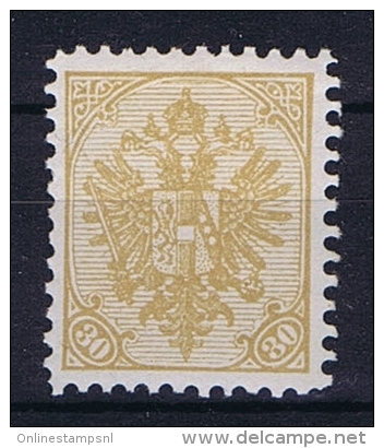 Österreichisch- Bosnien Und Herzegowina Mi. 18 B Perfo 10,5 MH/* - Unused Stamps