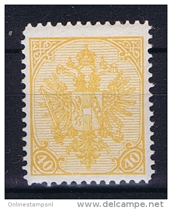 Österreichisch- Bosnien Und Herzegowina Mi. 19  Orangegelb MH/* - Unused Stamps