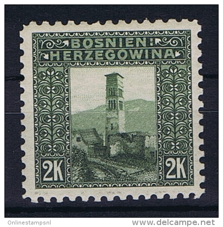 Österreichisch- Bosnien Und Herzegowina Mi 43 C Perfo 9,25, MH/* - Unused Stamps