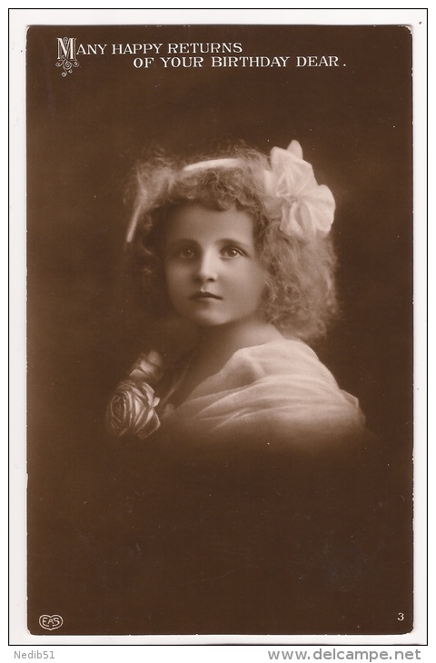 *** JOLIE FILLETTE *** LITTLE GIRL *** *** E A S N° 2426 *** 1911 *** - Abbildungen