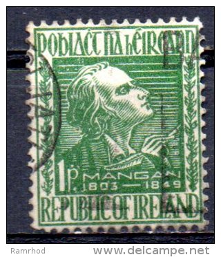 IRELAND 1949 Death Centenary Of James Clarence Mangan (poet). - 1d J. C. Mangan   FU - Used Stamps