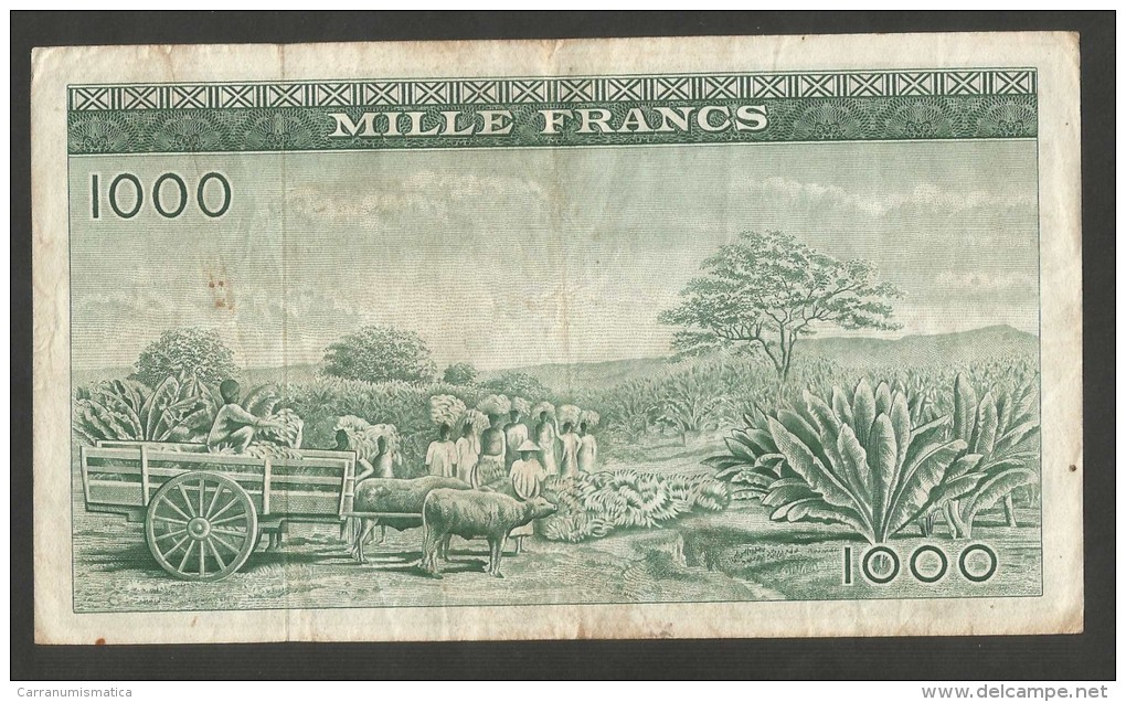 [NC] Guinée - BANQUE CENTRALE De La REPUBLIQUE De Guinée - 1000 FRANCS (1960) - Guinea