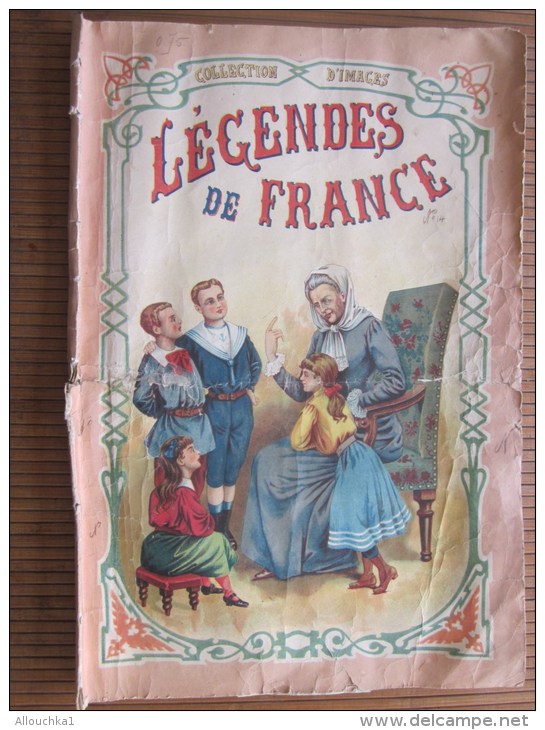 RARE Légende De France Collection D'images Livre (original)de 16 Planches D'images D'Épinal Vendu En L'état - Albums & Catalogues