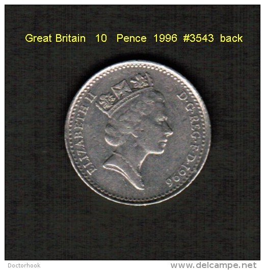 GREAT BRITAIN    10 PENCE  1996  (KM # 938b) - 10 Pence & 10 New Pence