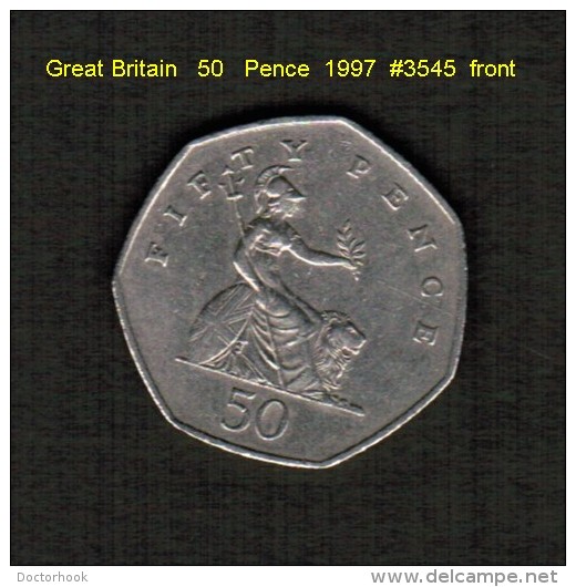 GREAT BRITAIN    50 PENCE  1997  (KM # 940.2) - 50 Pence