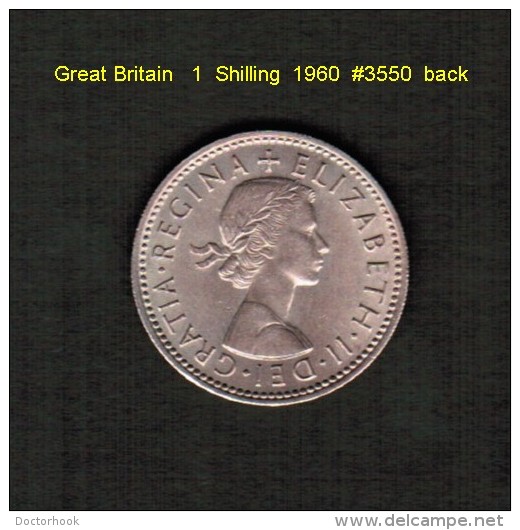 GREAT BRITAIN    1  SHILLING  1960  (KM # 904) - I. 1 Shilling