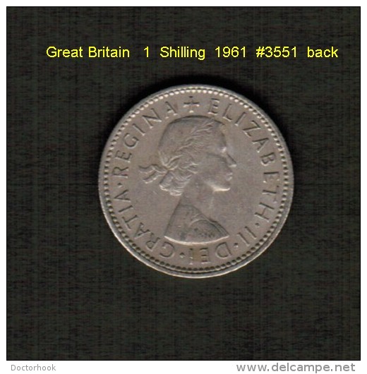 GREAT BRITAIN    1  SHILLING  1961  (KM # 904) - I. 1 Shilling