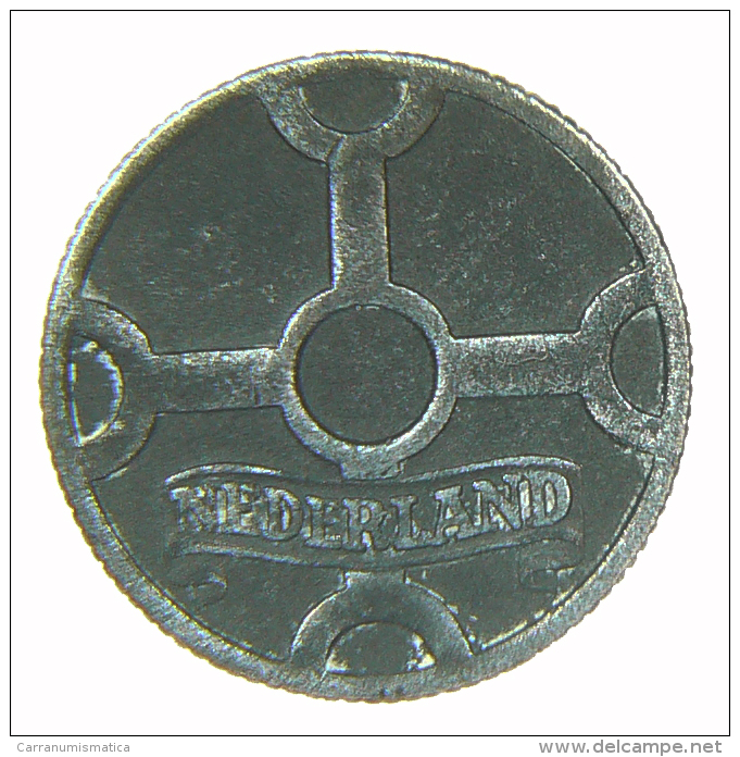 OLANDA NEDERLAND 1 CENT 1943 ZINC - 1 Centavos