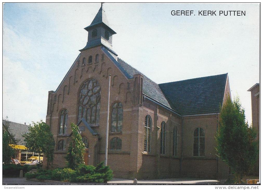 NL.- Putten - Geref. Kerk..2 Scans - Putten