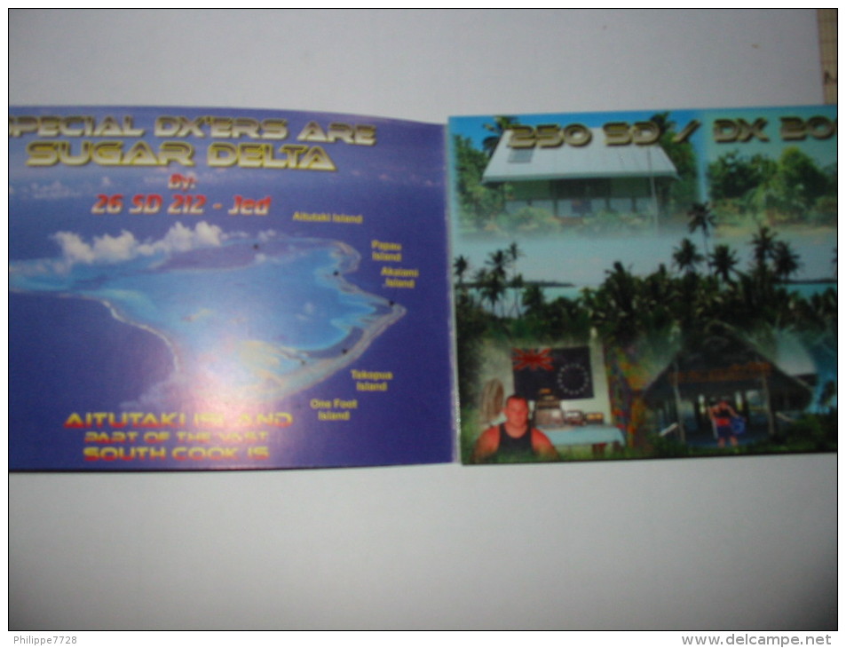 AITUTAKI ISLAND  Carte CB * - CB-Funk