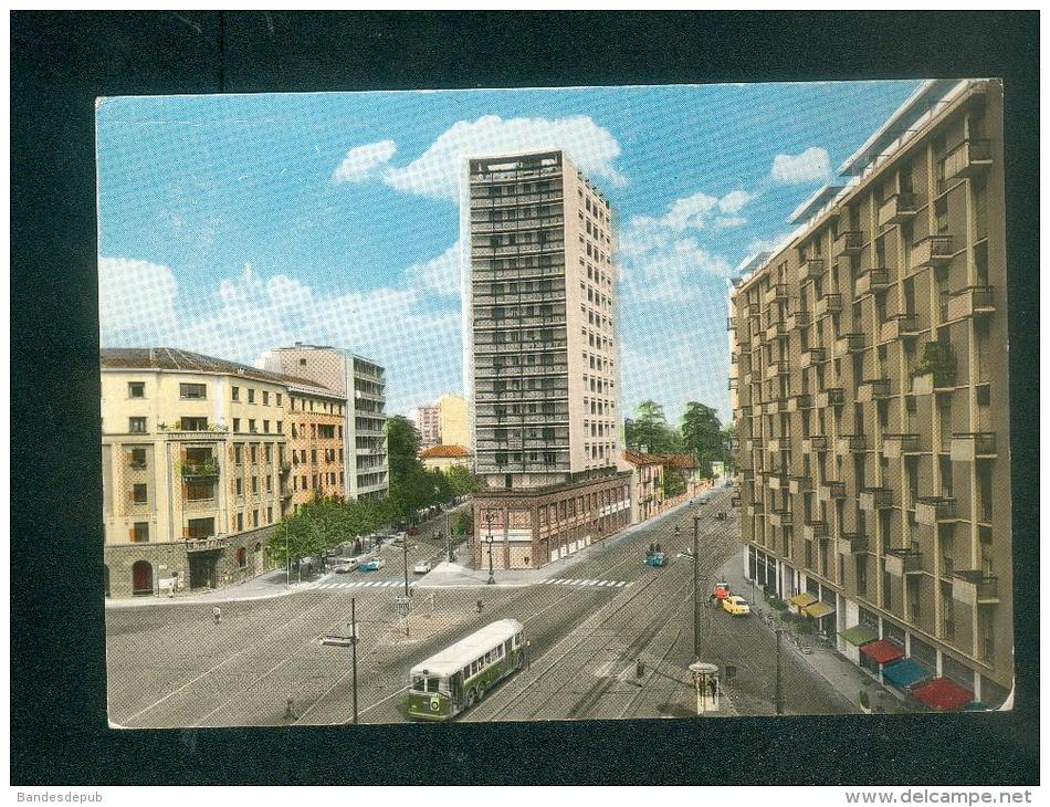 Sesto San Giovanni - Piazza IV Novembre E Grattacielo ( Vue Aerienne Autobus Bus Gratte Ciel ) - Sesto San Giovanni