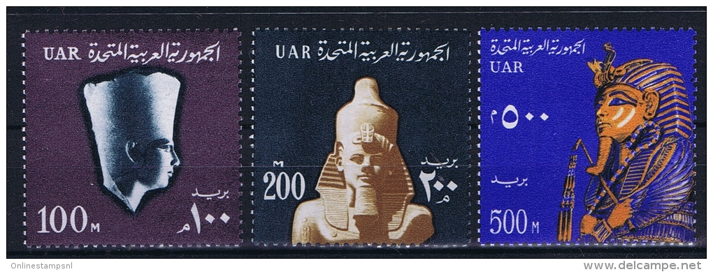 Egypt: 1964 Mi Nr 201 - 203 MNH/** - Neufs