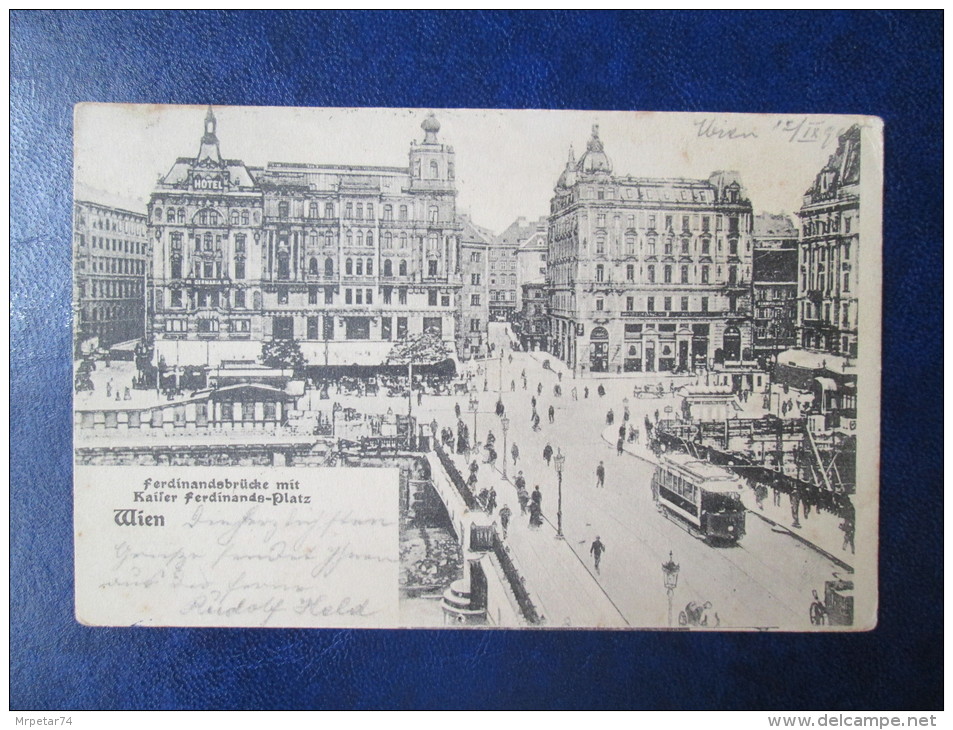 1905. VIENNA, WIEN / AUSTRIA - Wien Mitte