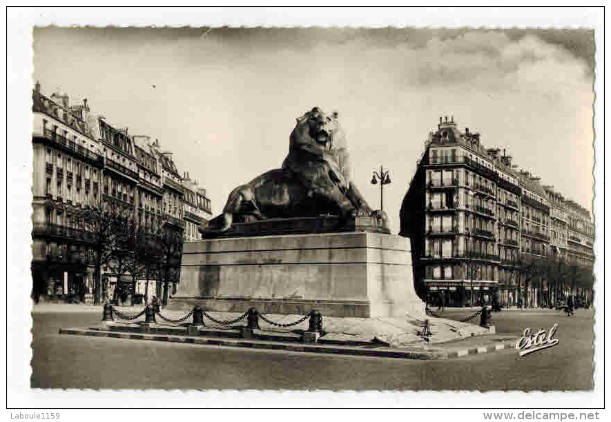 PARIS  : " Le Lion De Belfort - The Lion Of Belfort " - Other Monuments