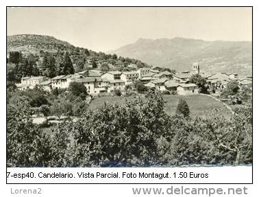 7-esp40. Postal Salamanca. Candelario - Salamanca