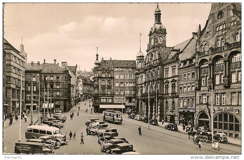 CPA-1950-ALLEMAGNE-BADE-WURTEMBERG-PFORZHEIM-PLACE VUE GENERALE-BE- - Pforzheim