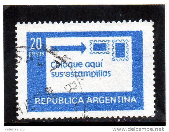 1979 Argentina - Coloque Aqui Sus Estampillas - Gebraucht