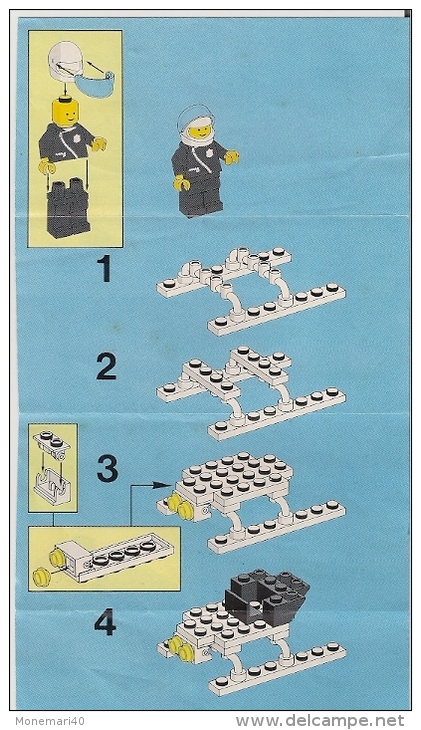 LEGO - LEGOLAND 6642 - Plan Notice (Hélicoptère De La Police) - Plans