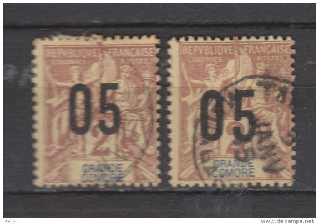 Yvert 20 + 20A - Used Stamps