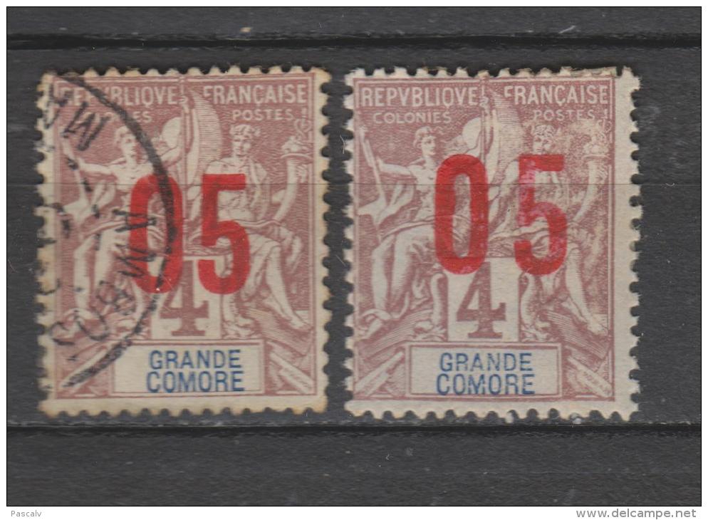 Yvert 21 + 21A Le 21A Est Neuf Avec Charnière - Used Stamps