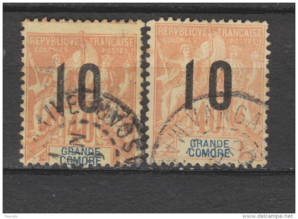 Yvert 26 + 26A - Used Stamps