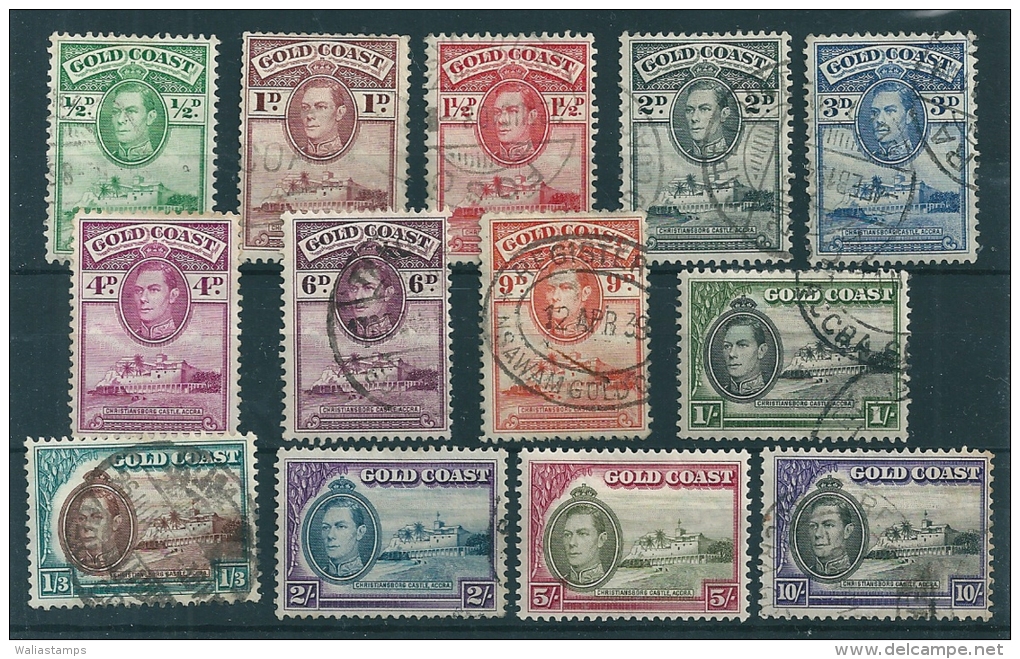 Gold Coast 1938 SG 120a-32 Used - Goudkust (...-1957)